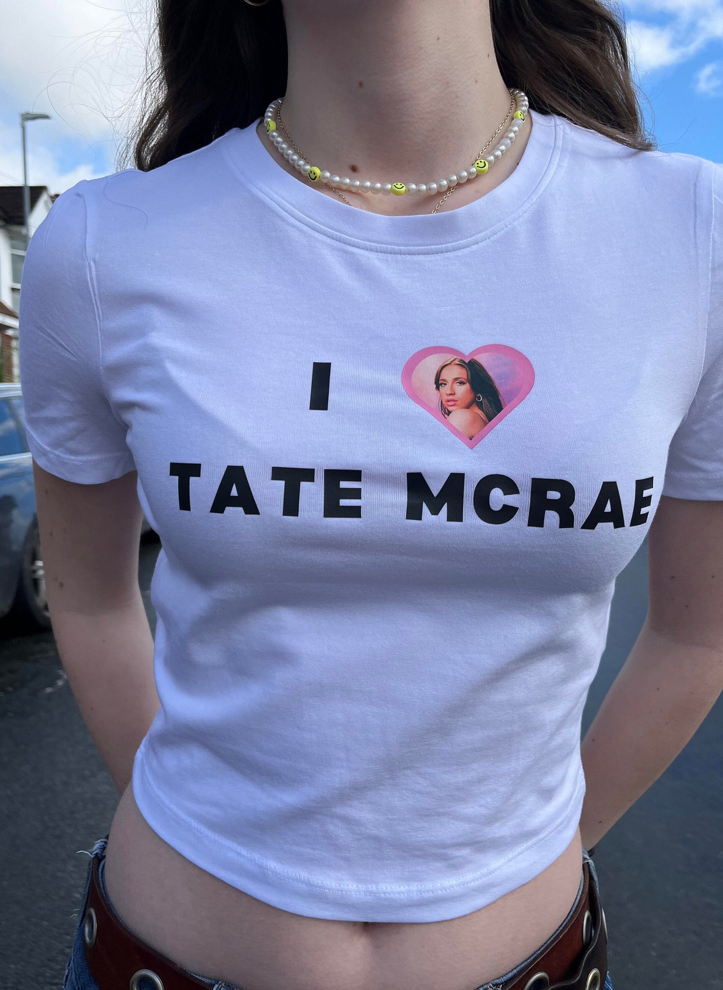 i love tate mcrae baby tee