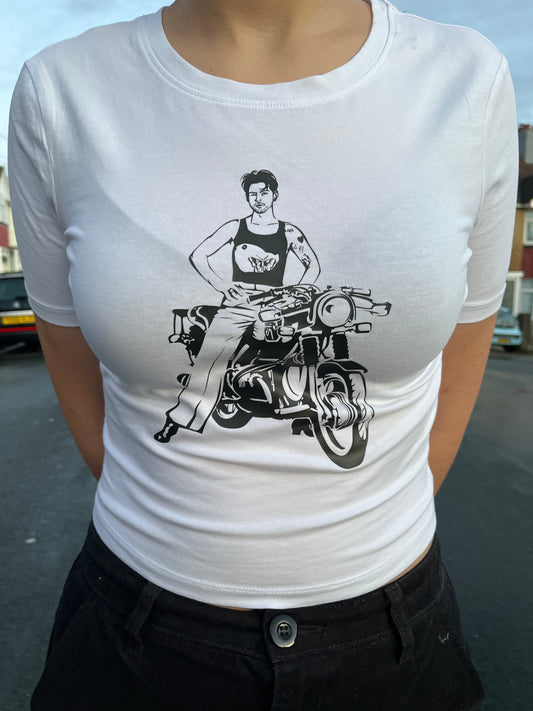 motorbike harry tee